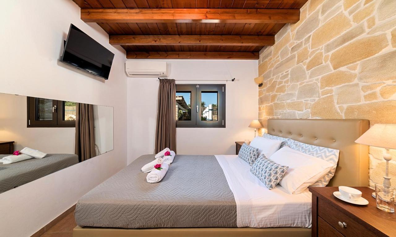 Cretan Kera Villa Heated Pool Eksteriør billede