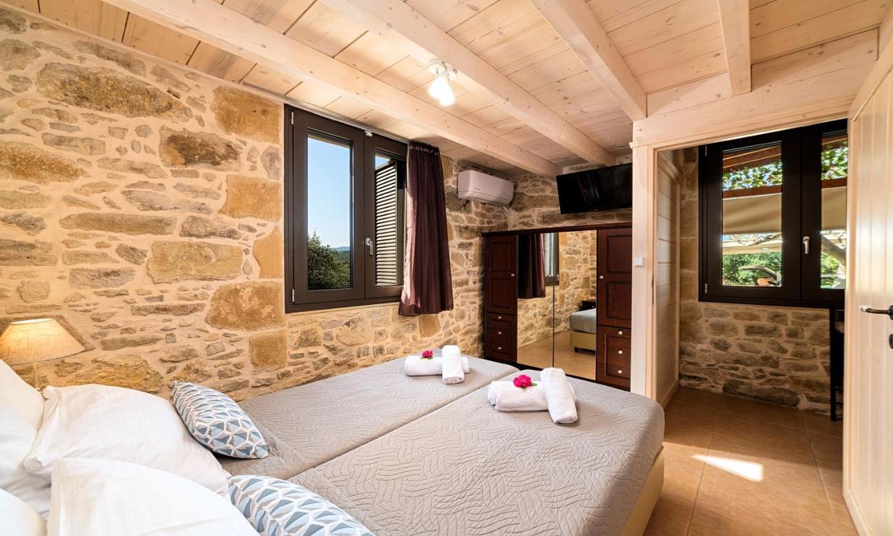 Cretan Kera Villa Heated Pool Eksteriør billede
